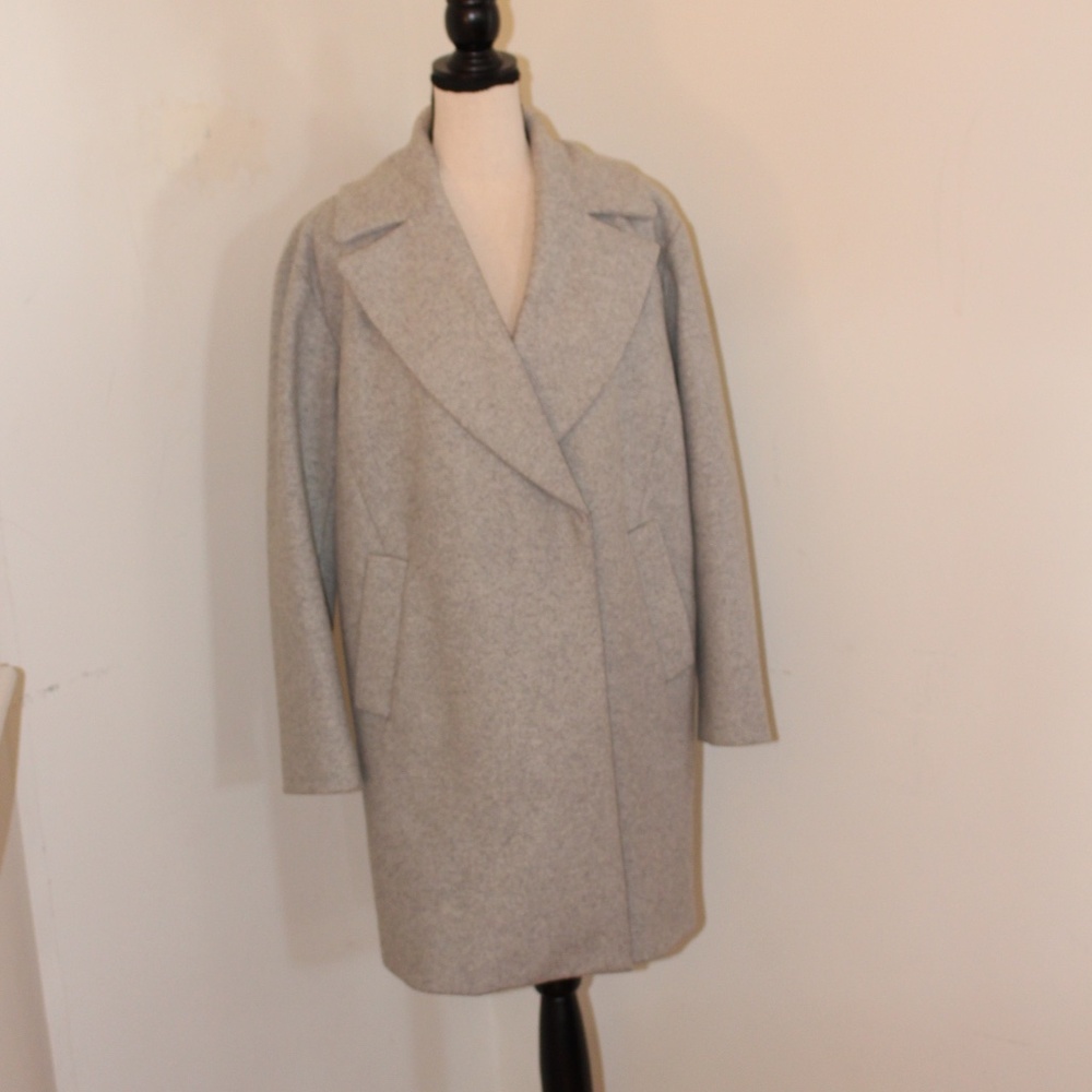 Banana Republic, Mario Bellucci Italian Fabric double breasted Gray Jacket